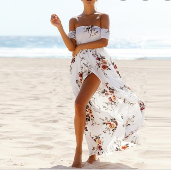 Nordstrom Dresses & Skirts - Floral Wrap Maxi